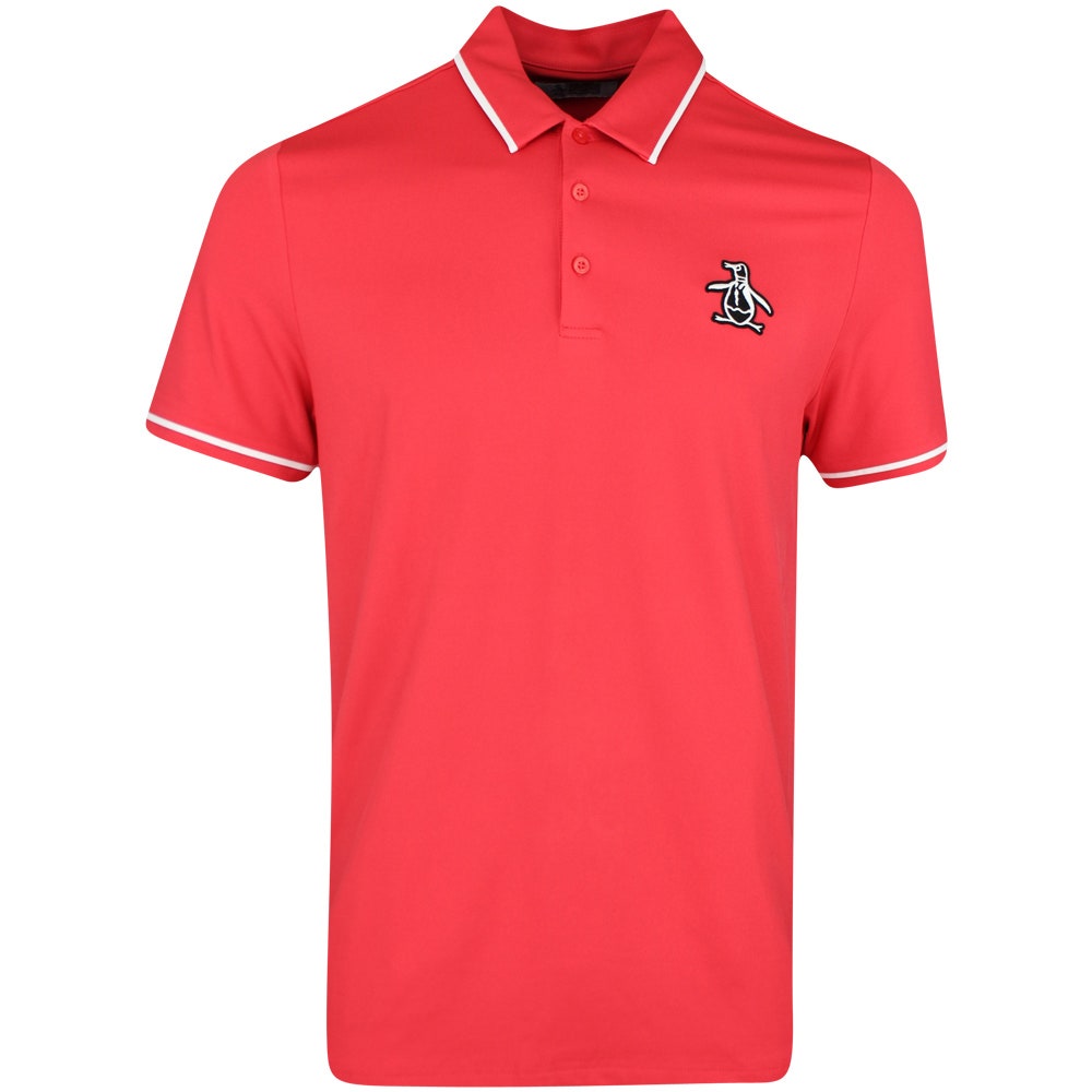 Original Penguin Golf Shirt Tour Heritage Polo Poinsettia SS24