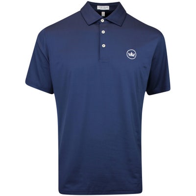 Peter Millar Golf Shirt - Solid Polo - Navy AW23