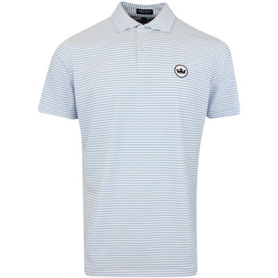 Peter Millar Golf Shirt - Tempo Performance Polo - White SS24