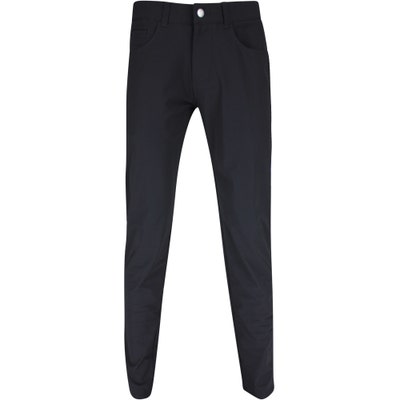 Peter Millar Golf Trousers - Bingham 5 Pocket Pant - Black SS23