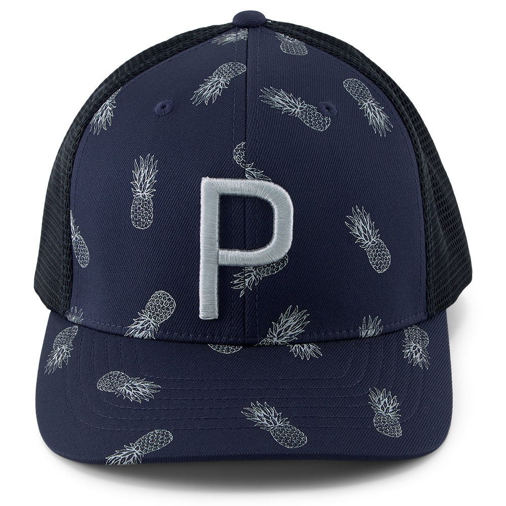 PUMA Golf Cap Pineapple P 110 Trucker Navy Blazer SS23
