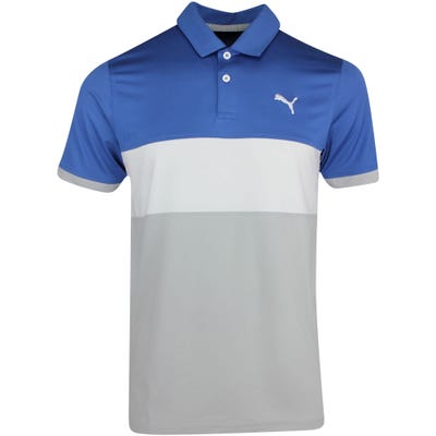 PUMA Golf Shirt - Cloudspun Highway Polo - Bright Cobalt SS22