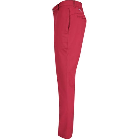 PUMA Golf Trousers - Tailored Jackpot Pant - Rhubarb AW19