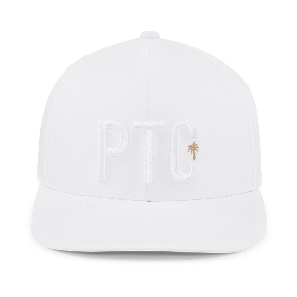 PUMA Golf Cap - PTC Snapback - Bright White AW22