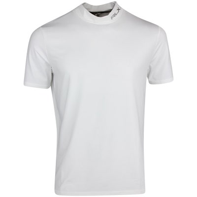 RLX Golf Shirt - Peached Airflow Mock - Pure White SS23