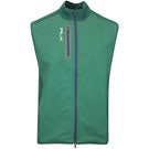 RLX Golf Gilet - Tech Terry Vest - Green Houndstooth AW23