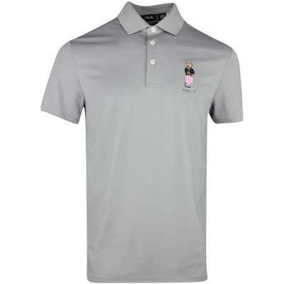 RLX Golf Shirt - Airtech Bear Logo Polo - Andover Htr SS24