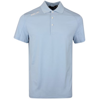 RLX Golf Shirt - Peached Airflow - Powder Blue SS23