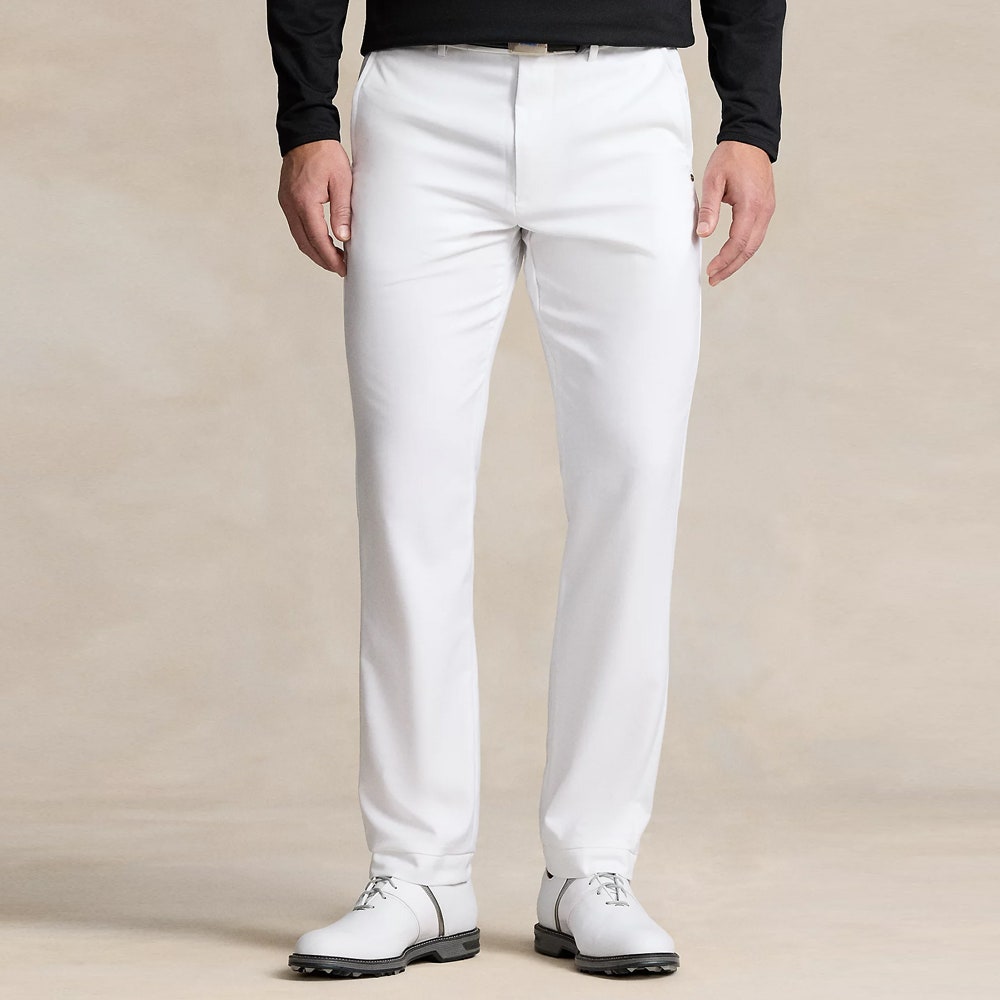 RLX Golf Trousers - 5 Pocket Pant Slim - Ceramic White SS24