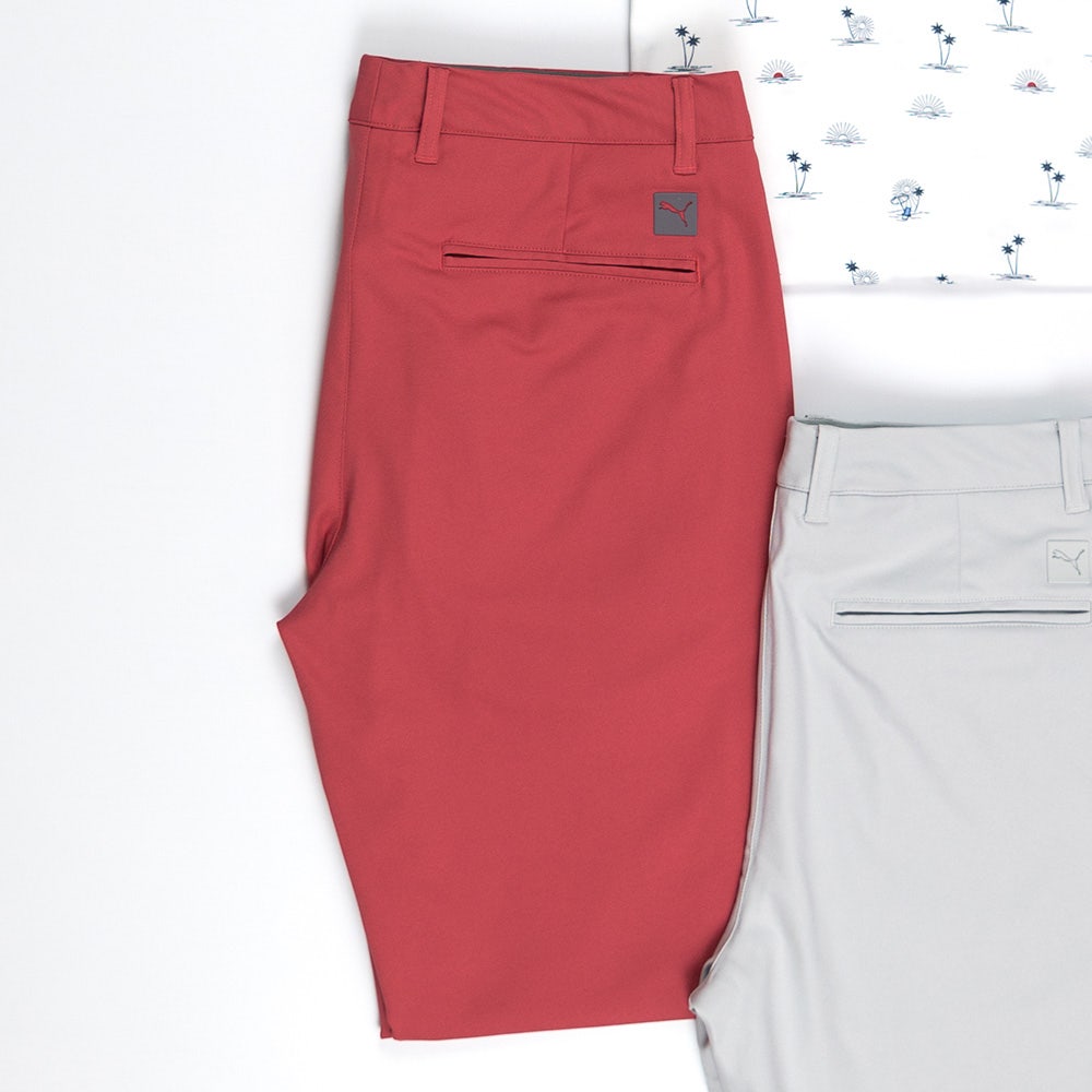 Red puma shop golf pants