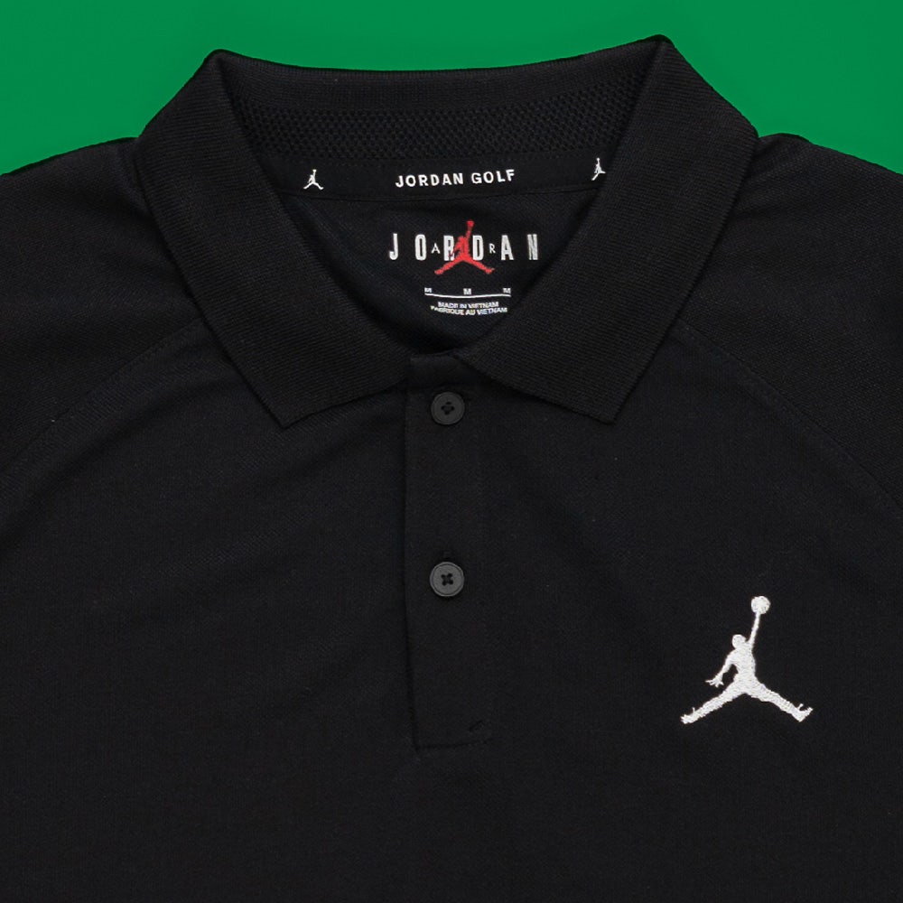 Jordan Golf Shirt DF Sport Pique Polo Black SP24