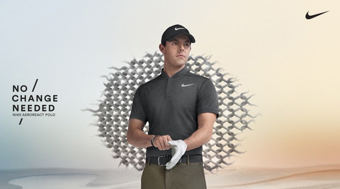 Nike Aeroreact Golf Clothing Shirts Pullovers