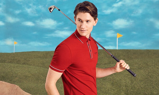 Ted Baker Golf Shirts Statement Polos for Spring 2017