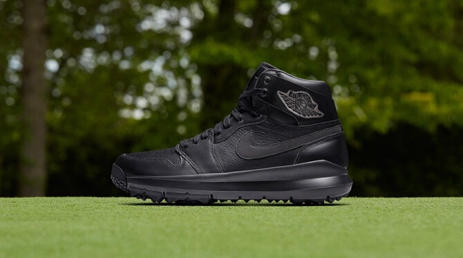 Black-Air-Jordan-Golf-Shoes-AJ1-Premium-Launch-2017