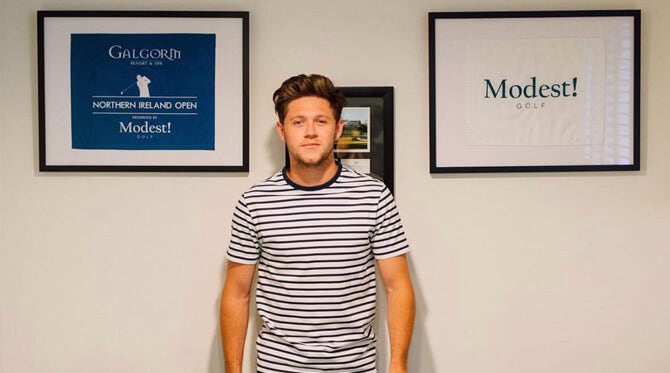 Niall Horan Golf Interview | Modest! Management NI Open 2018