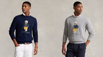 Ralph Lauren Bear Logo Golf Sweater Styles