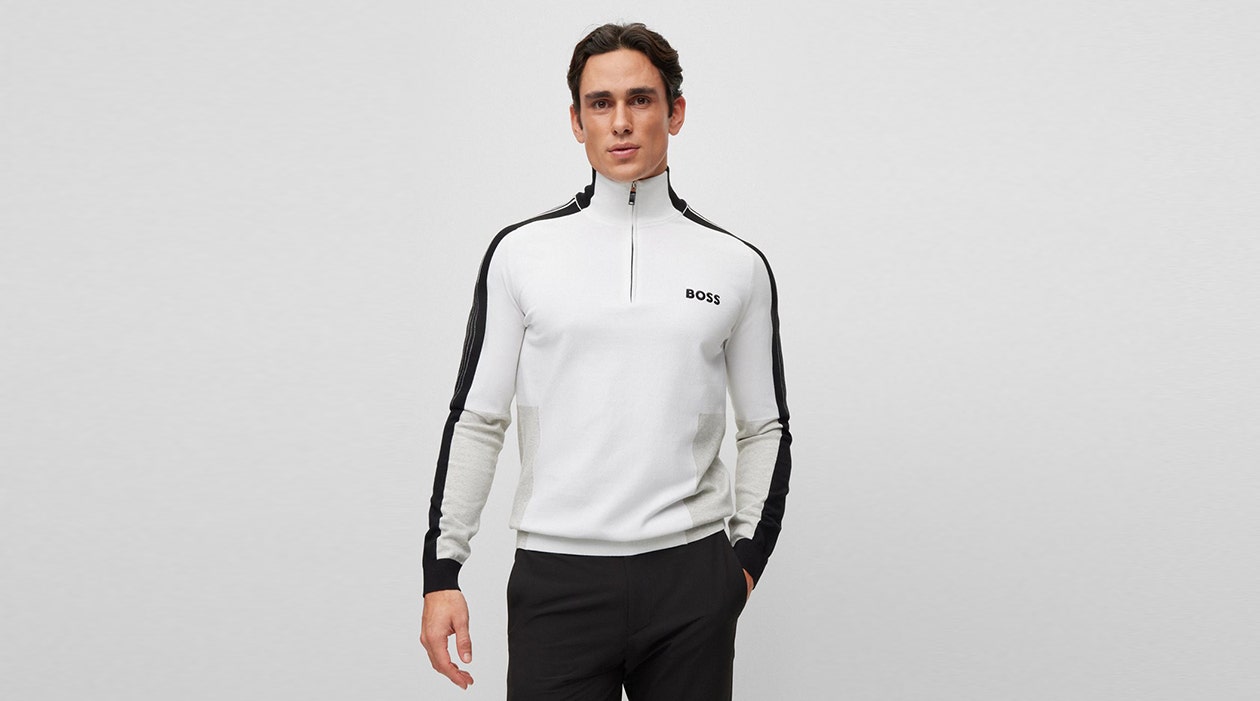 BOSS ZOLKAR PRO KNITWEAR GOLF PRO LOGO