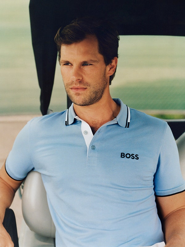 BOSS Golf Shirts Worn by Thomas Detry