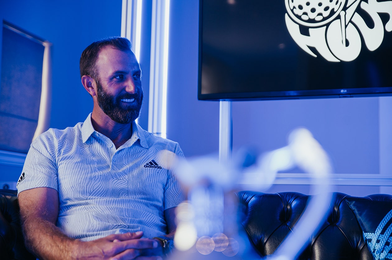 adidas Dustin Johnson Golf Interview The Open Championship St Andrews