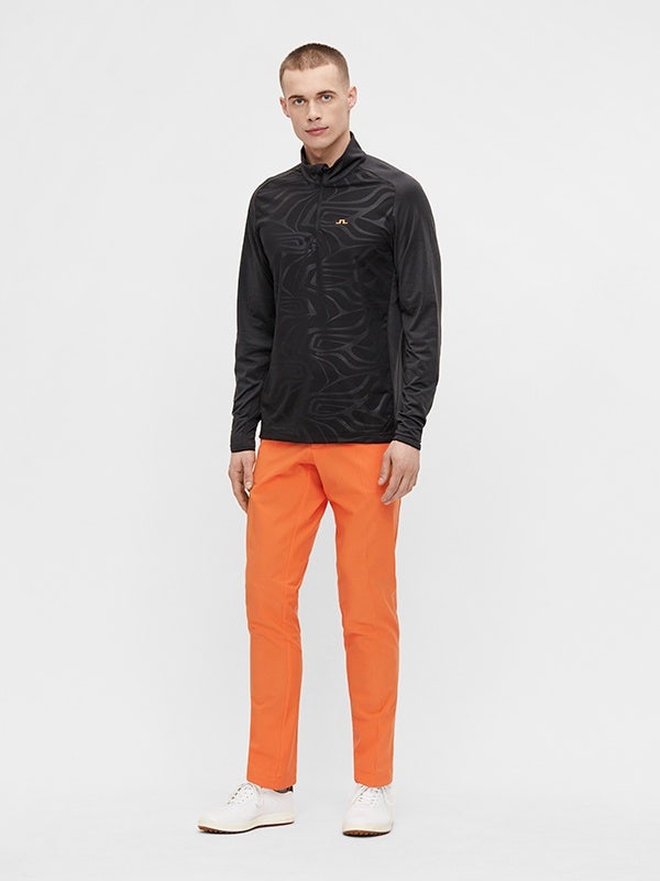 J Lindeberg Mid Layer Orange Pant Outfit