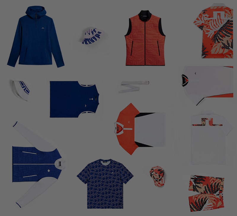 J Lindeberg Pre Spring 2024 Coral Blue