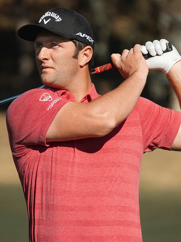 Jon Rahm Wears TravisMathew Shirts