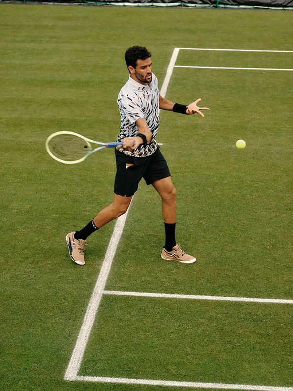 BOSS Matteo Berrettini Plays Tennis