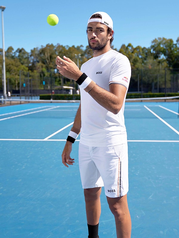 BOSS MATTEO BERRETTINI TEE SHIRT TENNIS PLAYER ATP TOUR