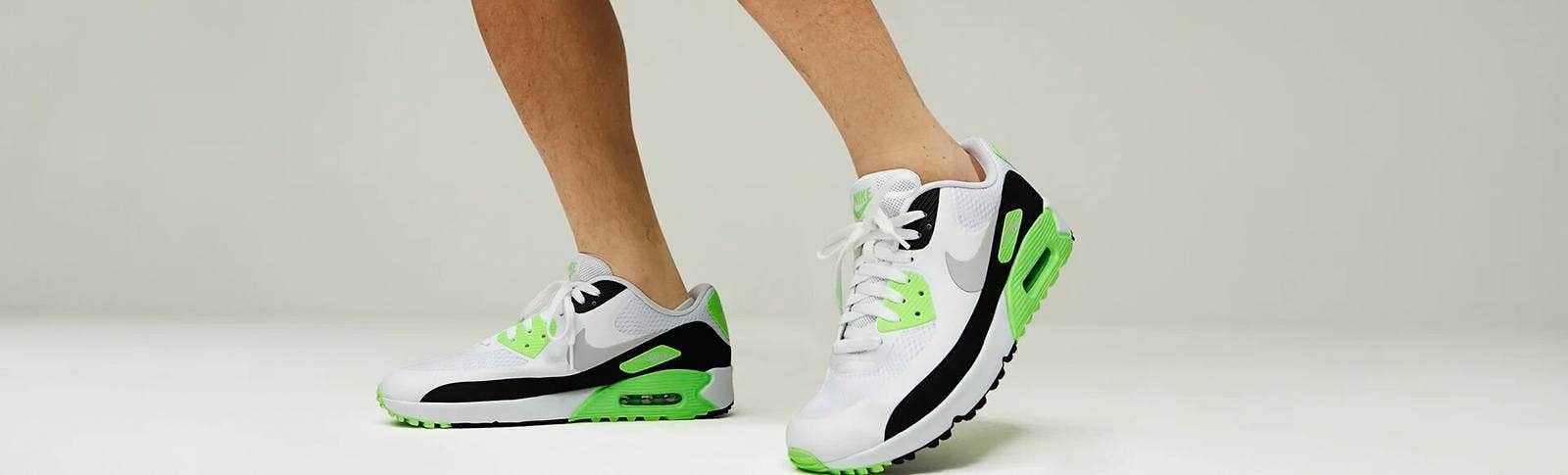 Nike Air Max 90 Golf Shoes Flash Lime