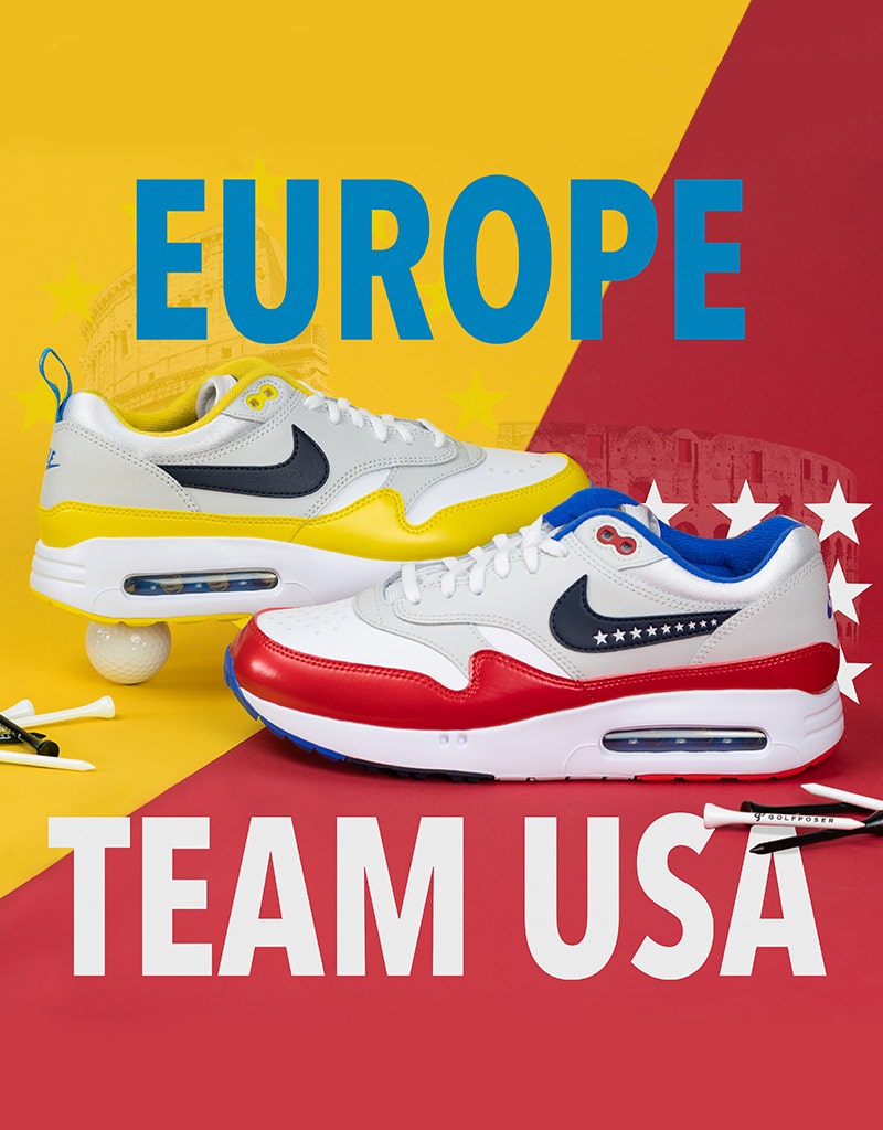 Nike Golf Air Max 1 Golf Shoes Ryder Cup