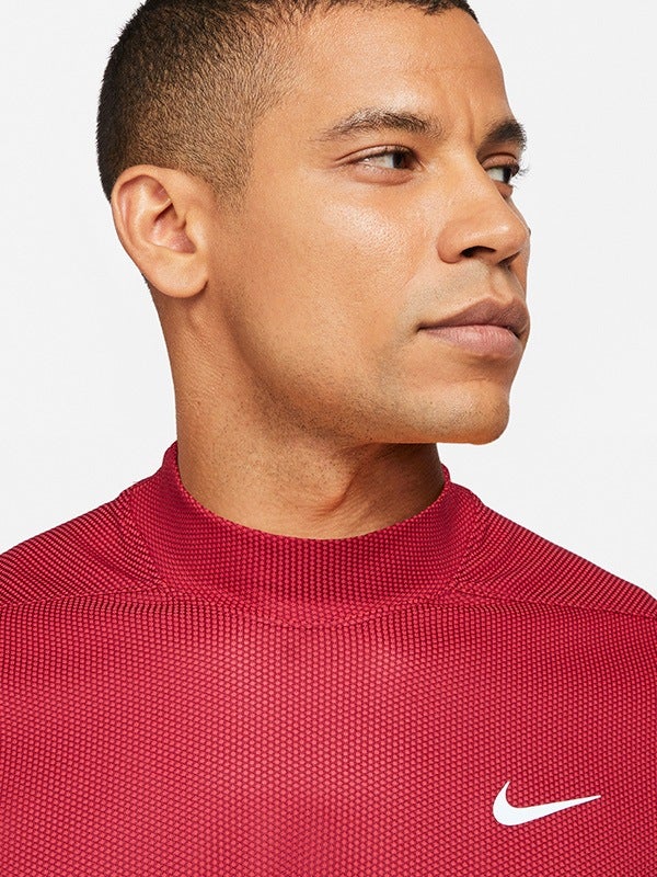 nike mock neck golf shirts short sleeve