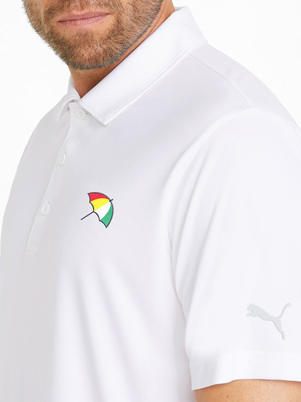 PUMA Arnold Palmer Umbrella Logo Polo White 2022
