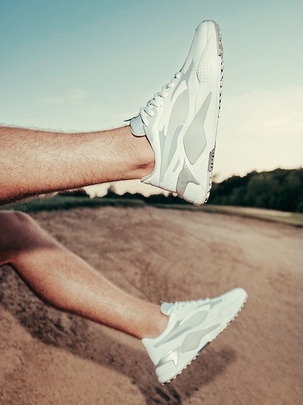 PUMA RS-G Golf Shoes White Grey