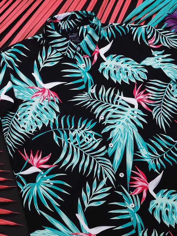 PUMA Golf Palm Tree Crew Shorts