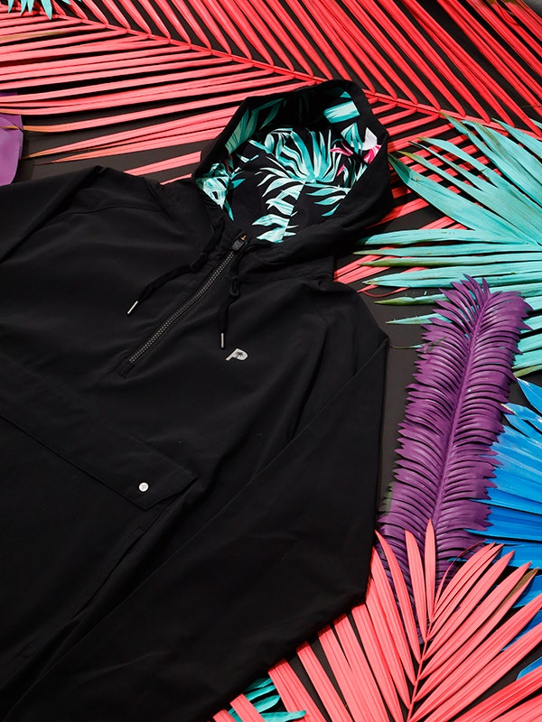 PUMA Golf Palm Tree Crew Anorak Golf Hoodie