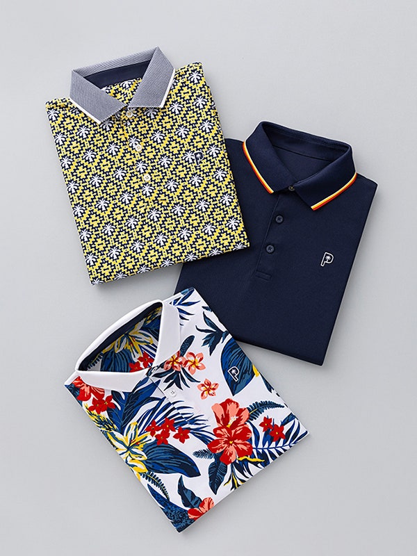 PUMA Palm Tree Crew Golf Polo Shirts 2025