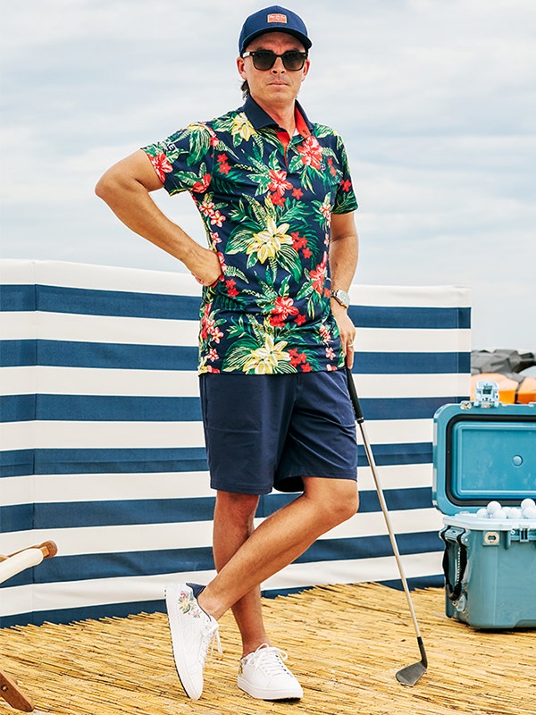 Rickie Fowler Palm Tree Crew PUMA Golf Floral Print
