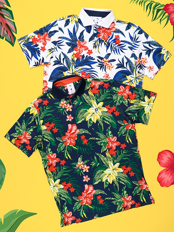 PUMA Palm Tree Crew Golf Polo Shirts Spring 2025