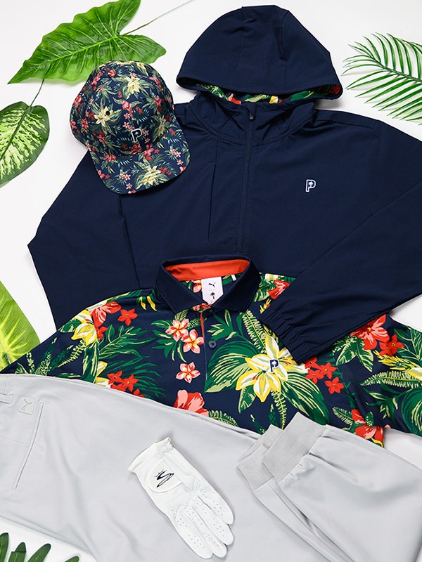 PUMA Golf Palm Tree Crew Outfit Inspiration