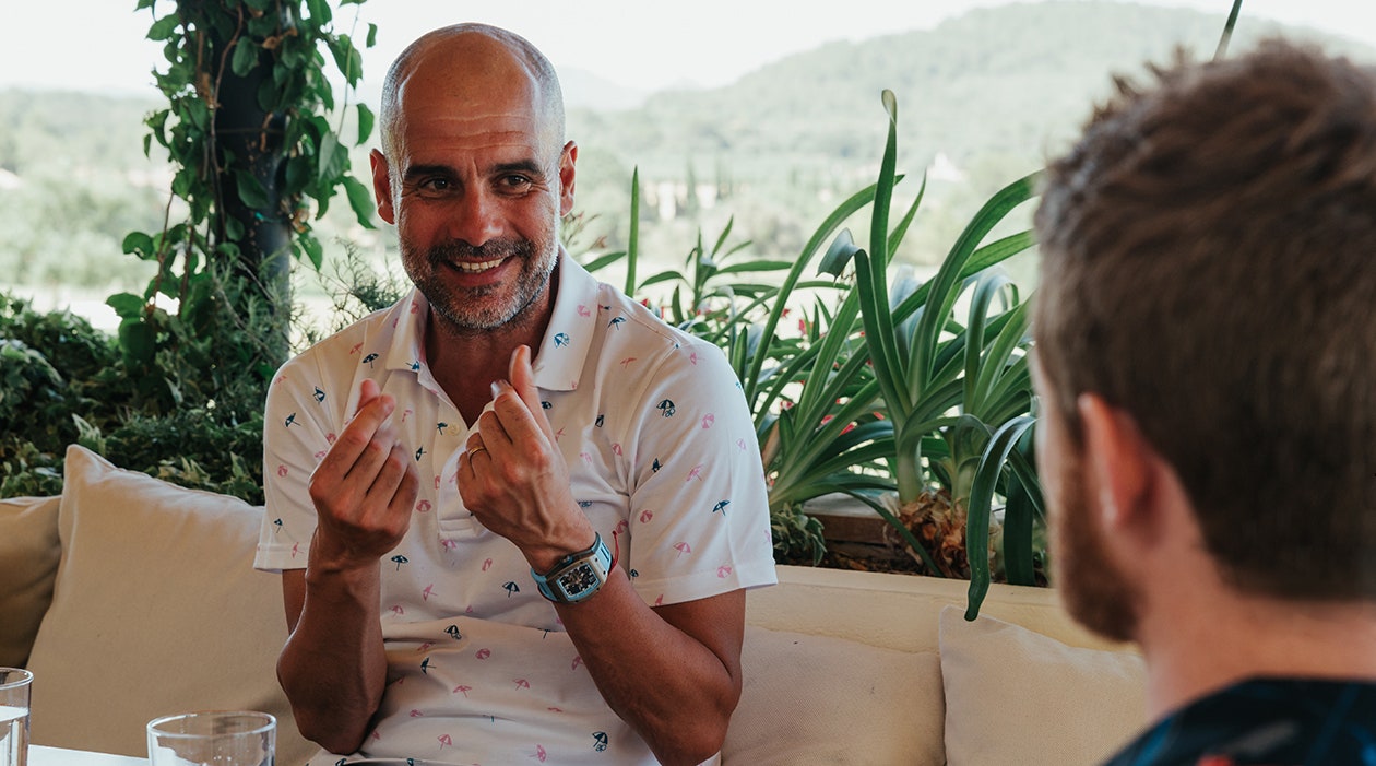 Pep Guardiola PUMA Golf Ambassador Talks Fashion Footwear