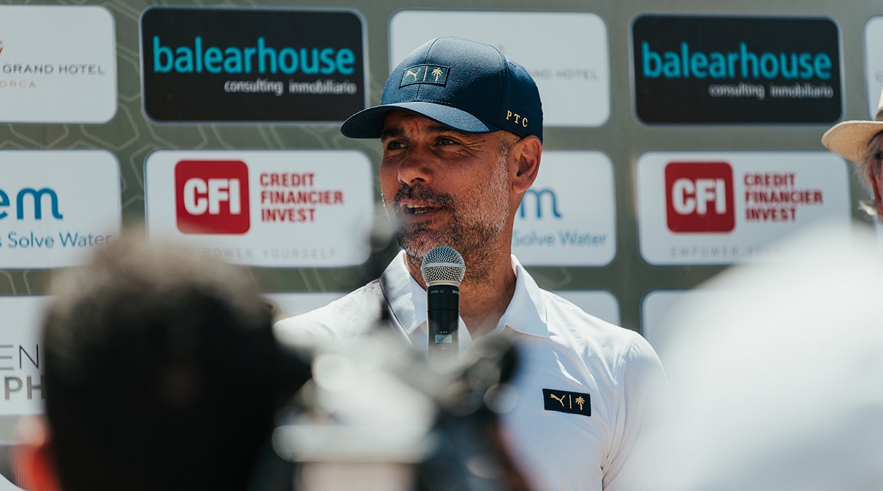 Pep Guardiola Hosts Legends Trophy Golf Tournament Mallorca