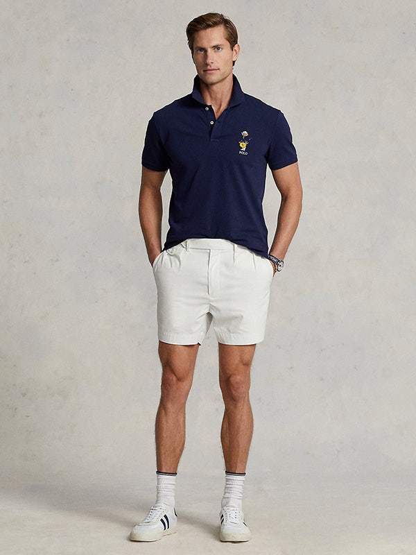 RL POLO BEAR LOGO NAVY GOLF SHIRT