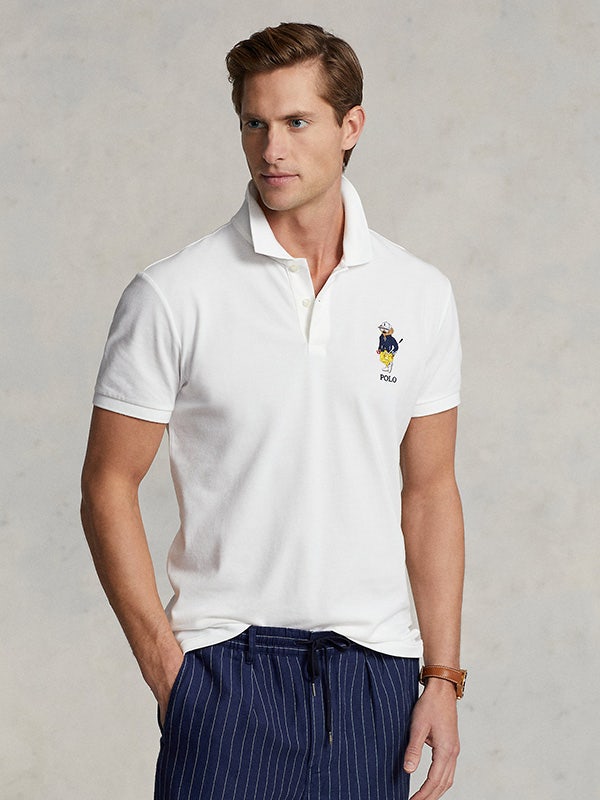 RALPH LAUREN POLO BEAR LOGO GOLF SHIRT
