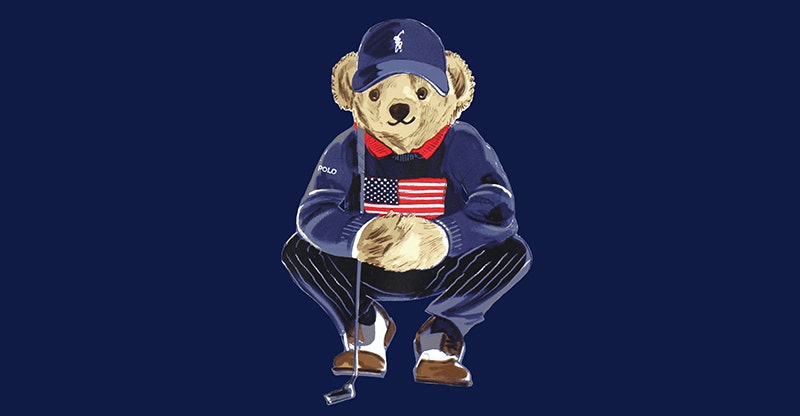 Ralph Lauren POLO Bear Logo Sweater Team USA 2021