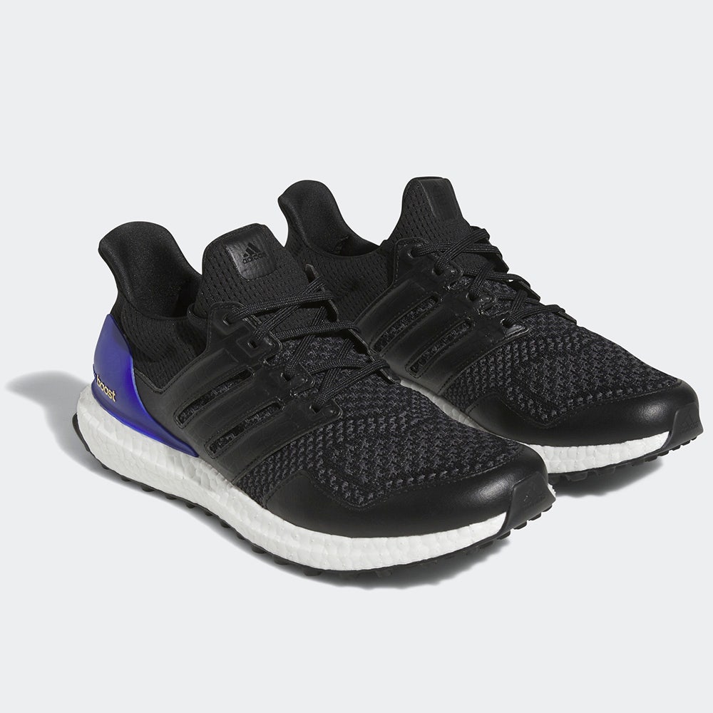 adidas ultraboost golf shoes black purple iconic style