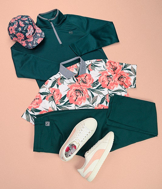 PUMA Golf Clothing Georgia Peach