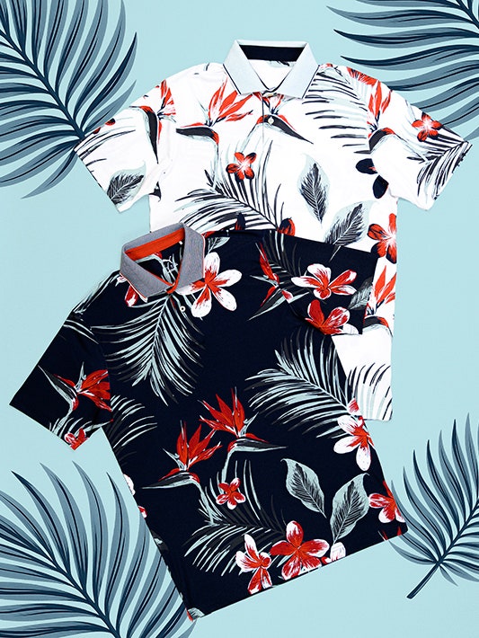 PUMA Golf Mattr Luau Polo White